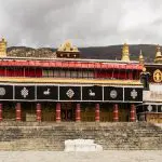 Drepung monastery assembly hall Tibet