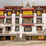 Drepung monastery assembly halls Tibet