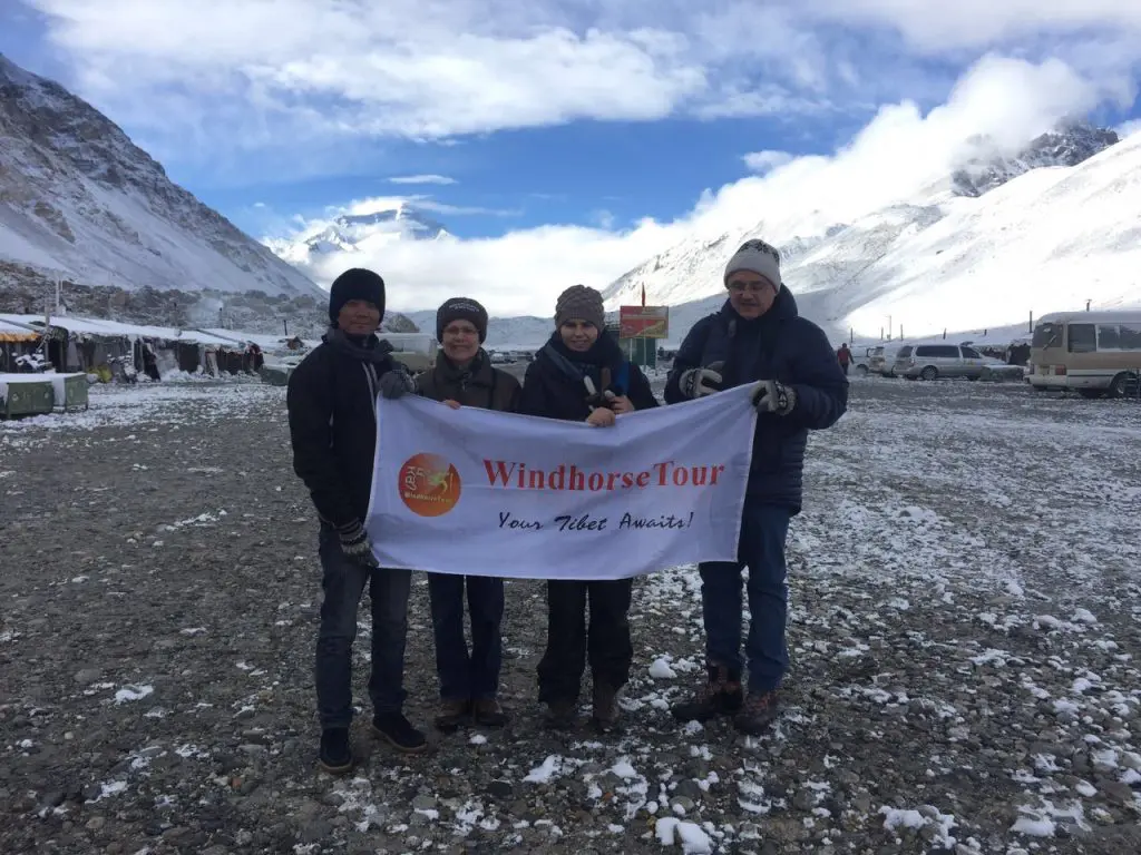 Tibet Everest Base Camp tour takes 7-8 days