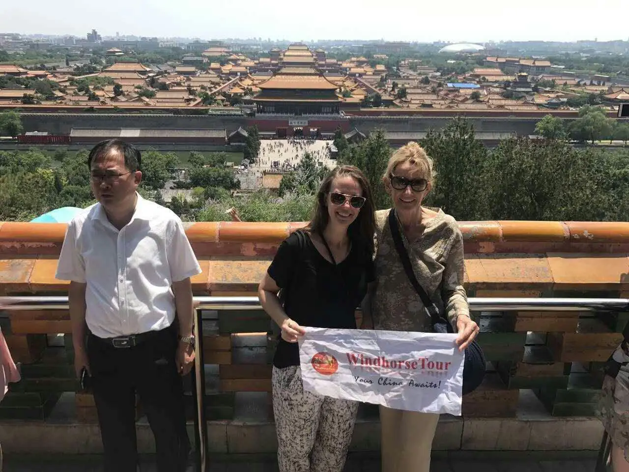Jingshan Park Overlooking the Forbidden City