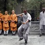 Kongfu learning in Shaolin temple