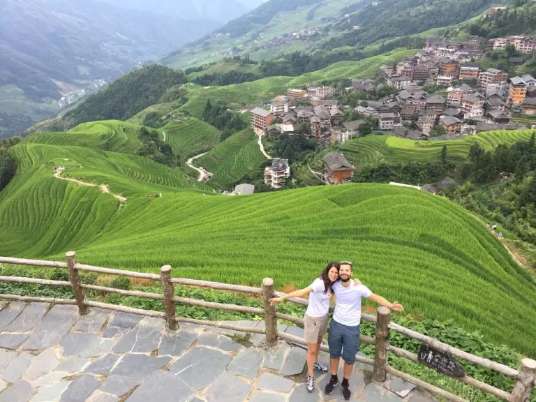 Guilin Longji rice terrace