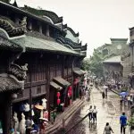 Luodai ancient town Sichuan