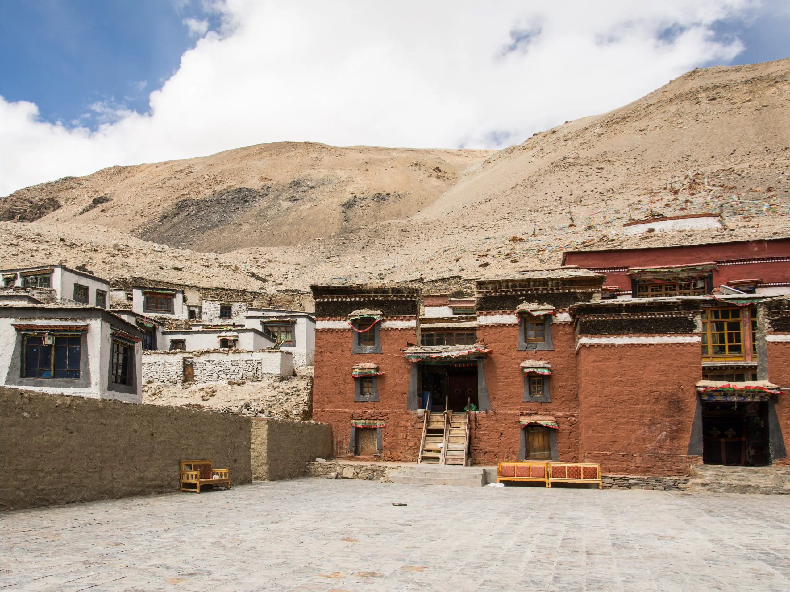 Rongbuk monastery Tibet