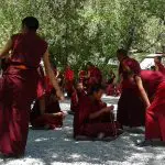 Sera monastery monks debate summer