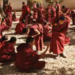 Monks debate inSera monastery