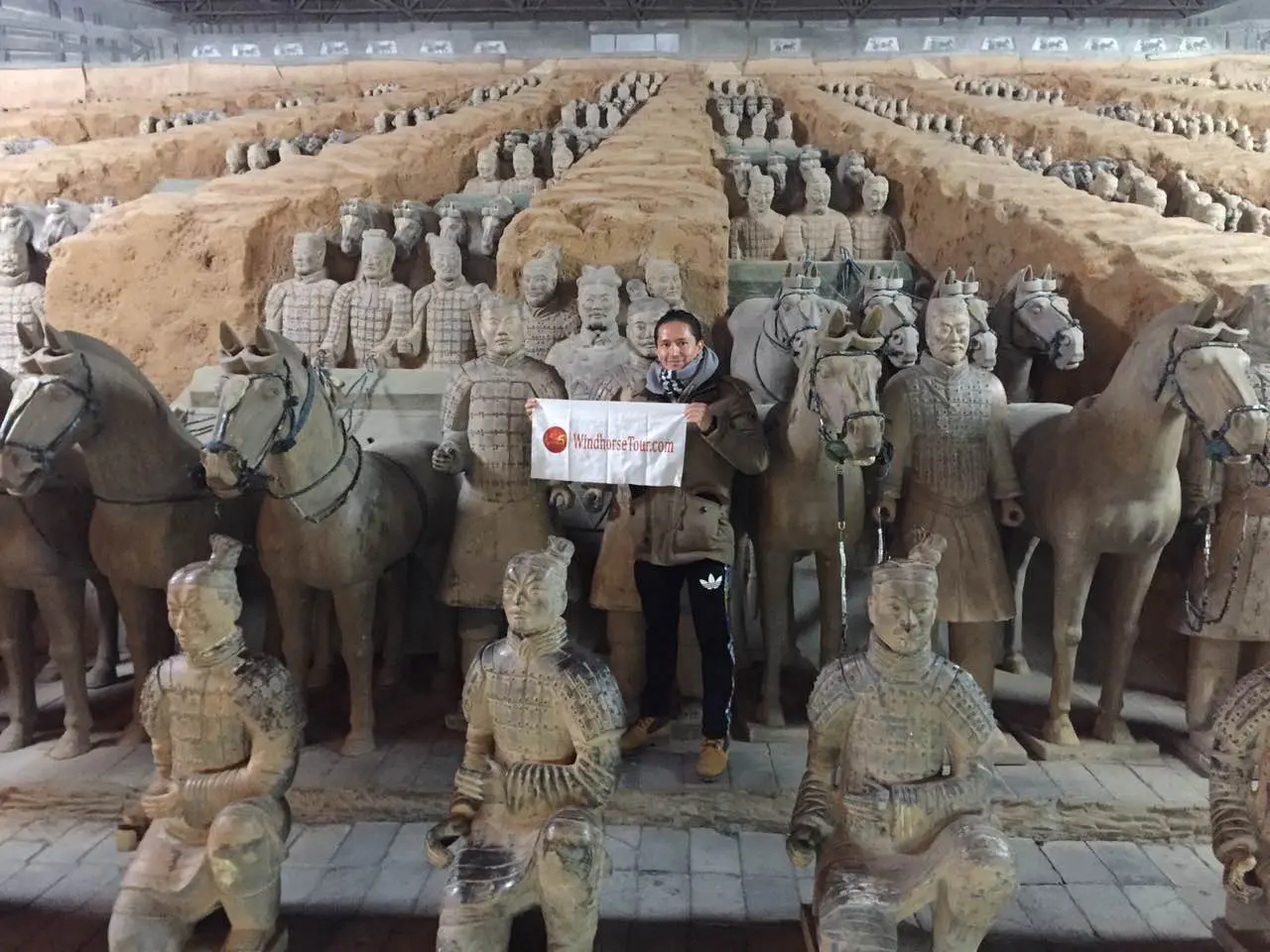 Terracotta warriors Museum in Xi’an