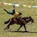 Horse racing in Yushu