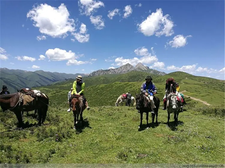 Horse ride in Songpan