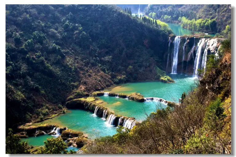 Jiulong waterfall Luoping