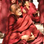 Monks debate at Sera monastery