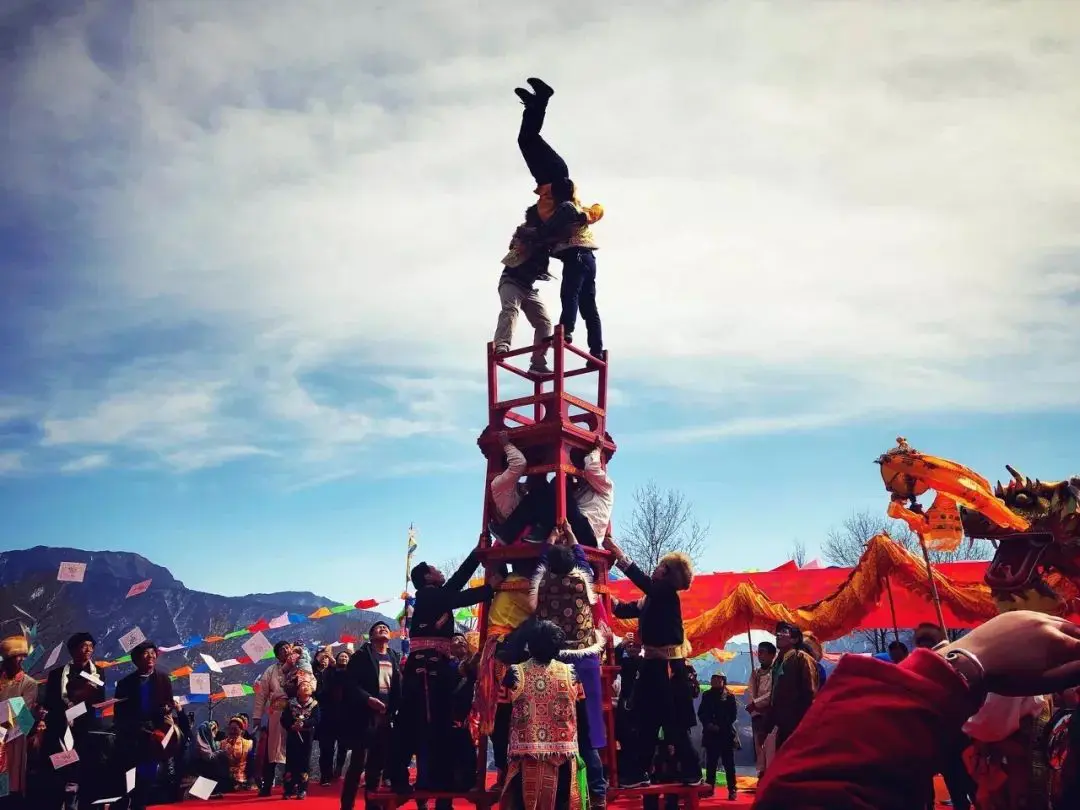 New year festival Lhasa
