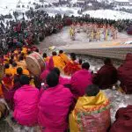 Drepung monastery new year