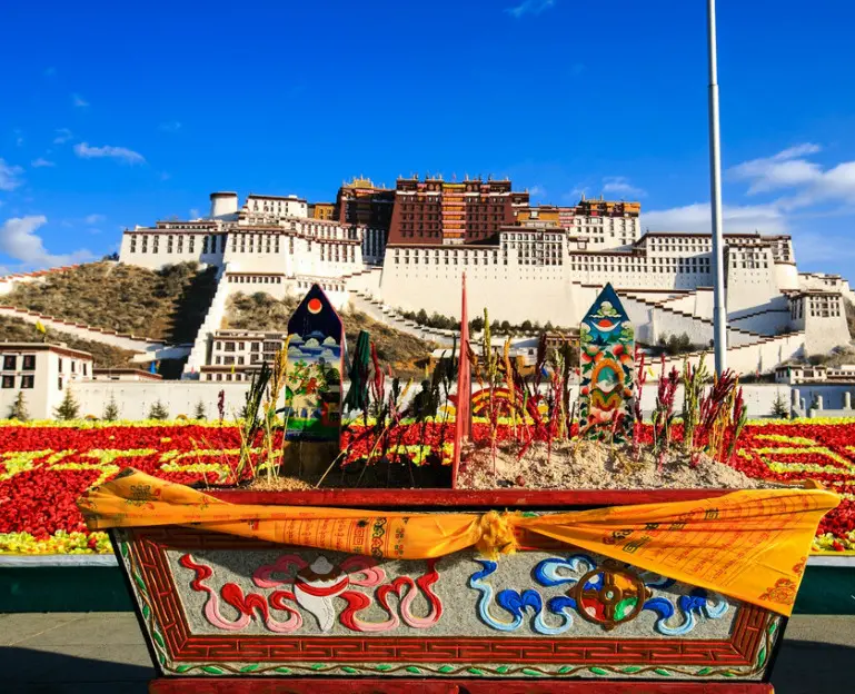 New year celebration Potala Palace