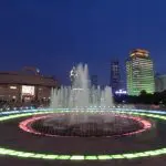 People square in Shanghai