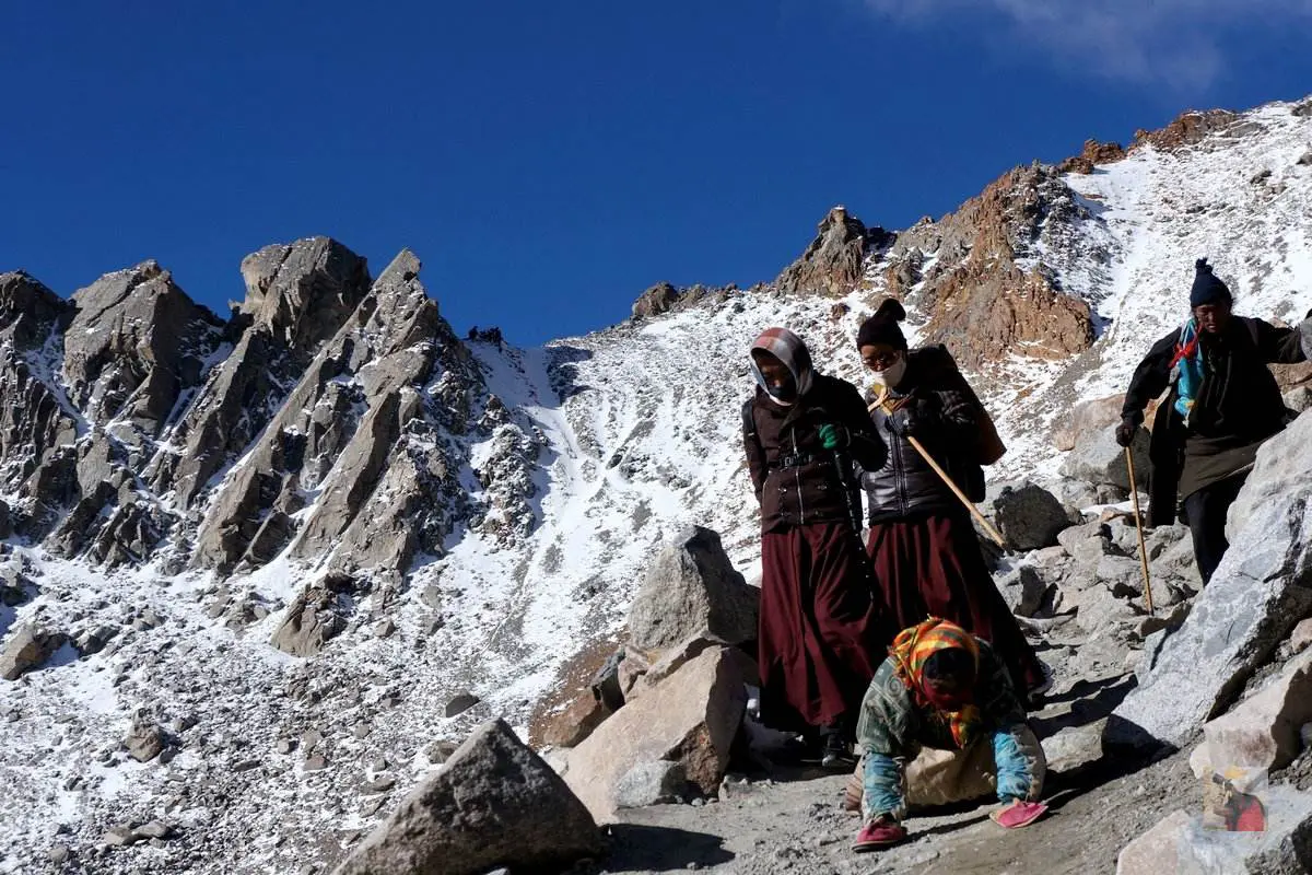 Pilgrims on the Kora