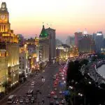 View of Shanghai Bund