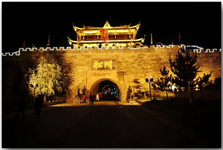Songpan night view