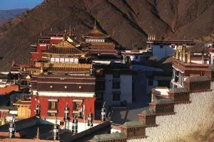 Tashilhunpo Monastery in Shigatse, seat of the Panchen Lama