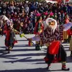 Tibetan Cham dance new year
