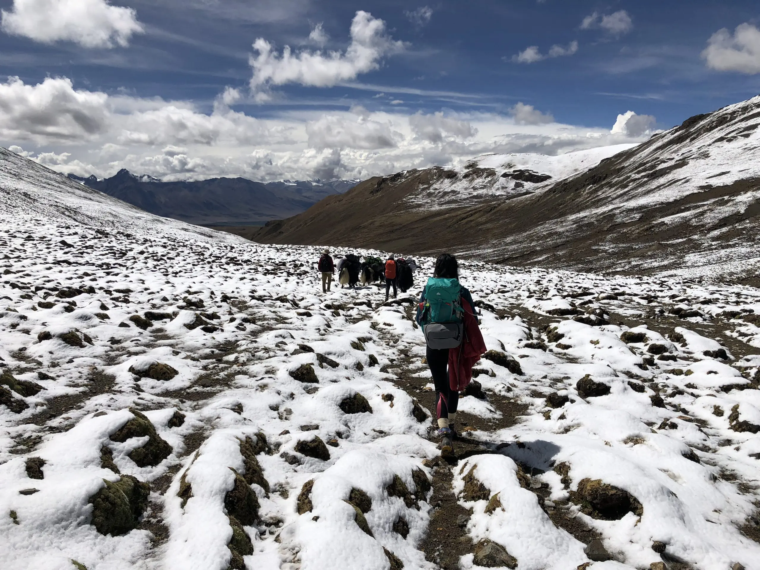 Trek to Bartso at Tsurphu to Yangpachen trekking in Tibet