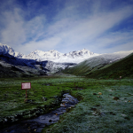 Upper Riwoche view Gongga