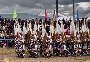 Nagchu horse race festival ceremony