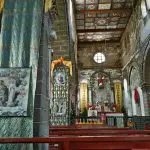 Inner sight of Cizhong Catholic Church Yunnan