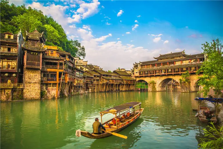 Fenghuang Ancient Town by the Tuojiang River