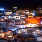 Ganden Monastery during Lotus Lantern Festival