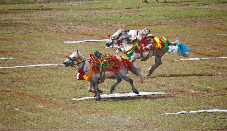 Horse race in Nagchu
