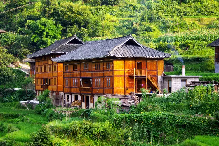 Beautiful Kaijue miao village