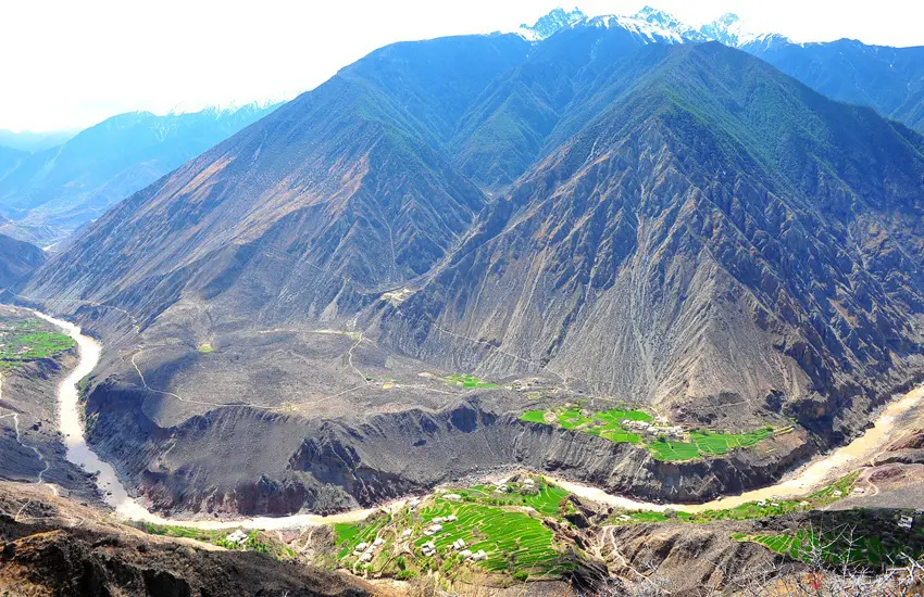 Yunnan Lancang River Grand Canyon