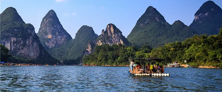 Li Riviver Cruise to Yangshuo from Guilin