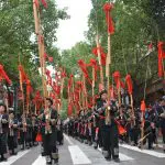 Miao people playing lusheng