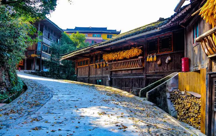 Nanhua miao village Guizhou