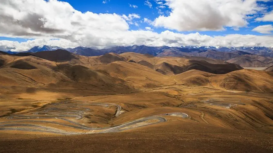 Mountain Road from EBC to Shegar