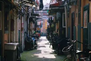 old street in shanghai
