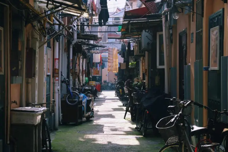 old street in shanghai