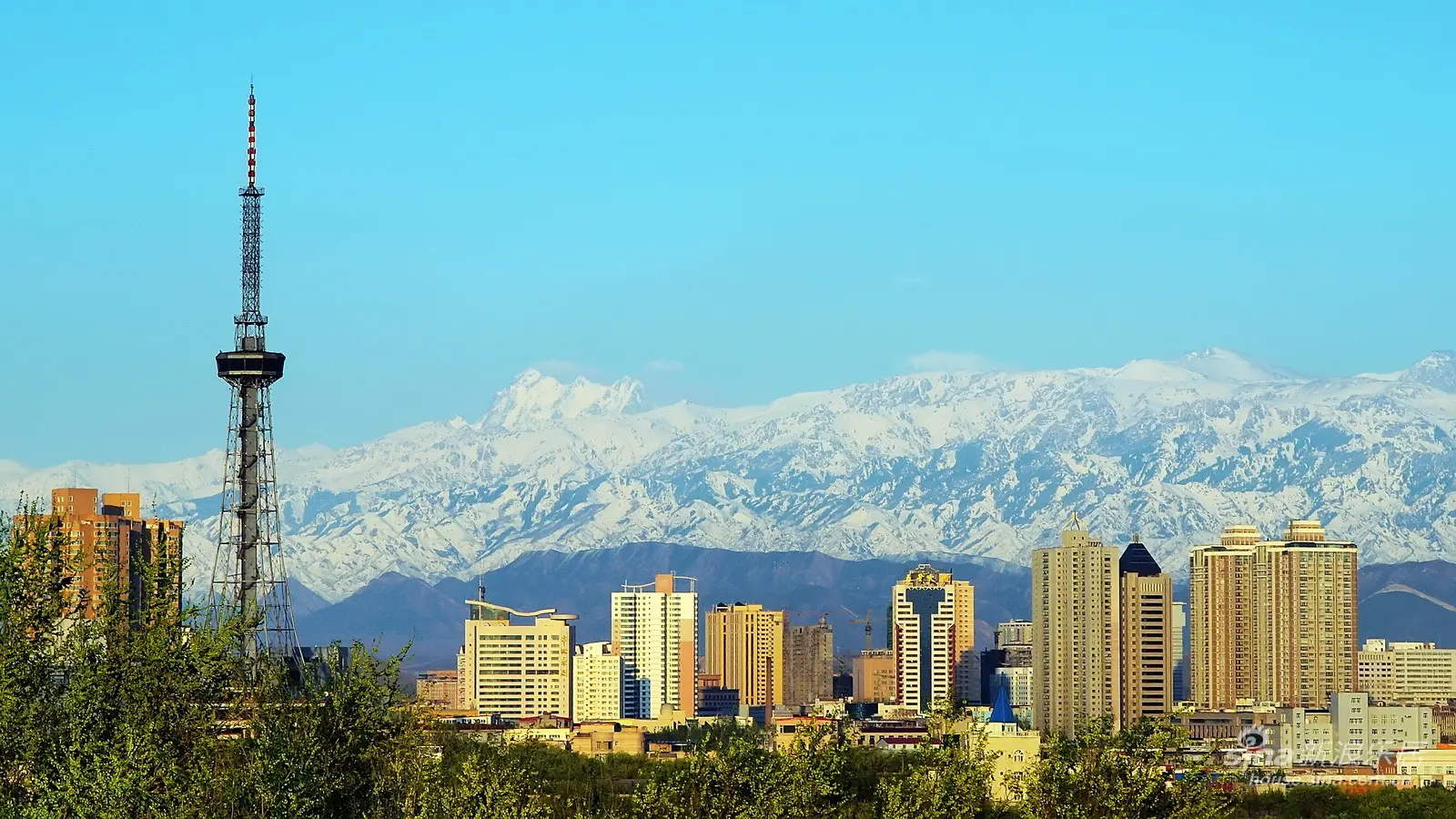Urumqi City, the capital of Xinjiang