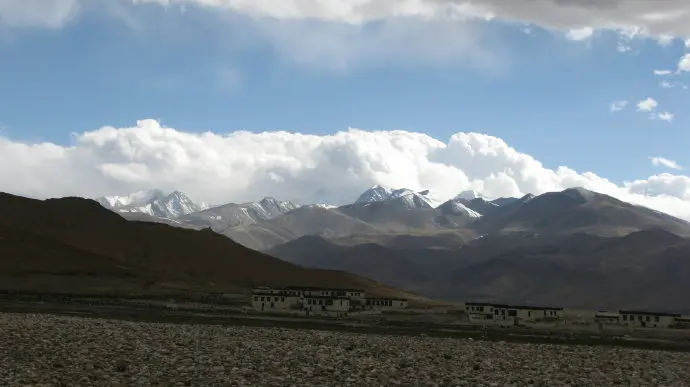 Local Village on the trekking to EBC