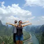 Xianggong Hill Li River viewpoint in Yangshuo