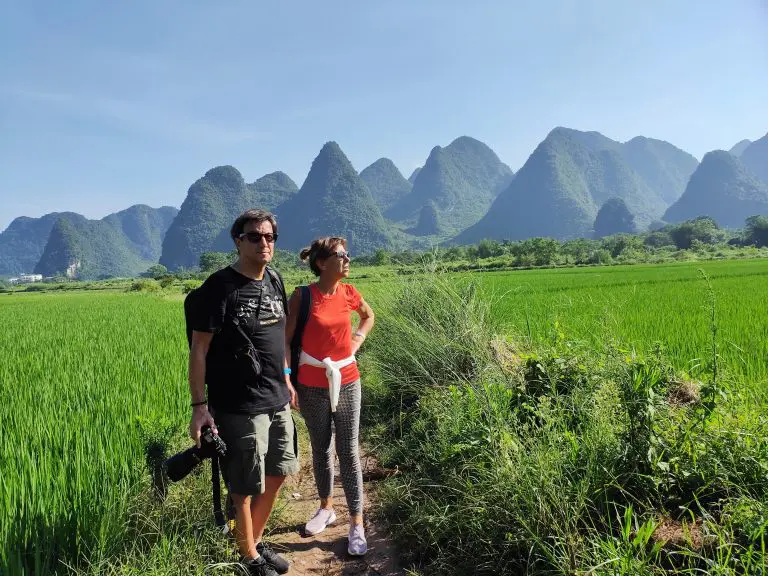 Beautiful Yangshuo countryside