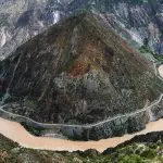 First Bend of Jinsha River