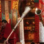 Lama in Dzongsar Monastery