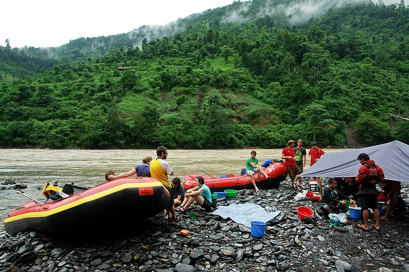 River Kali Gandaki raft