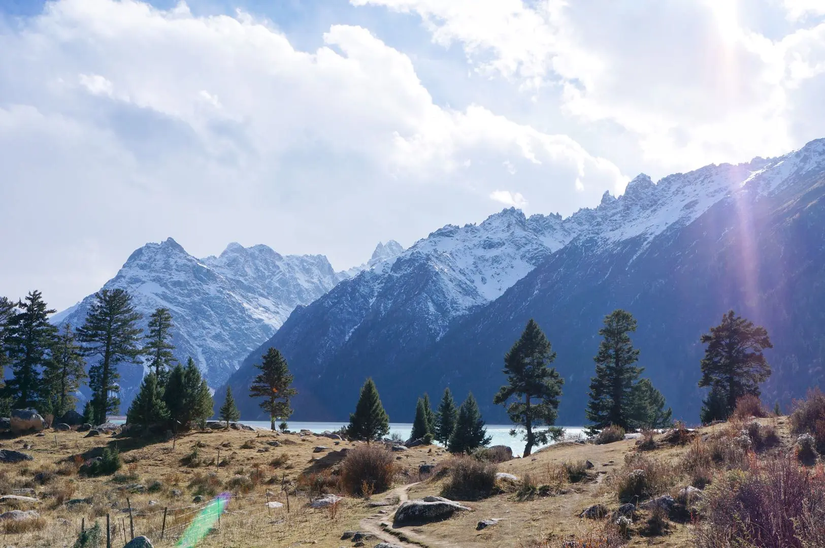 Xinluhai Lake or Yilunla-tso