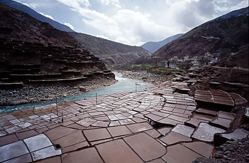 Salt Pans at Yanjing Town