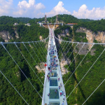 Glass Bridge Zhangjiajie Grand Canyon