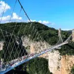 Zhangjiajie Grand Canyon Glass Bridge, China